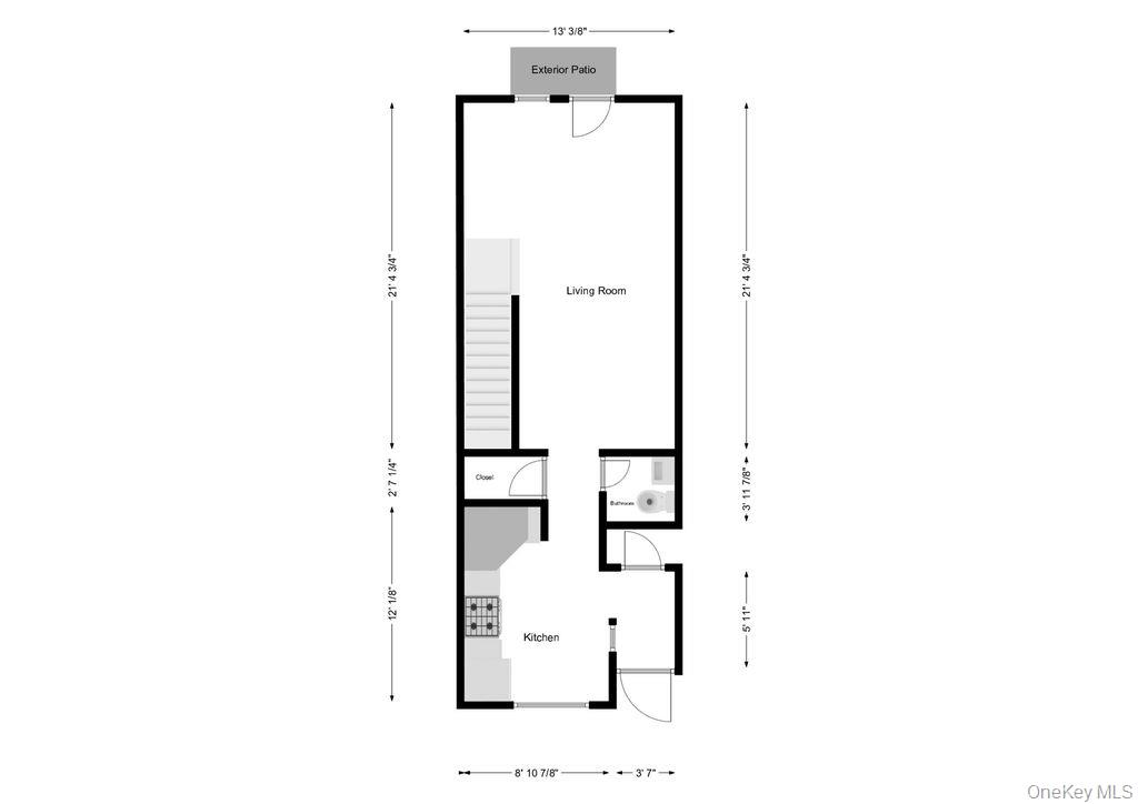 1870 Baldwin Road, Unit 4 Yorktown Heights, NY 10598 - Photo 17 of 18 Layout of similar unit, it is reversed.