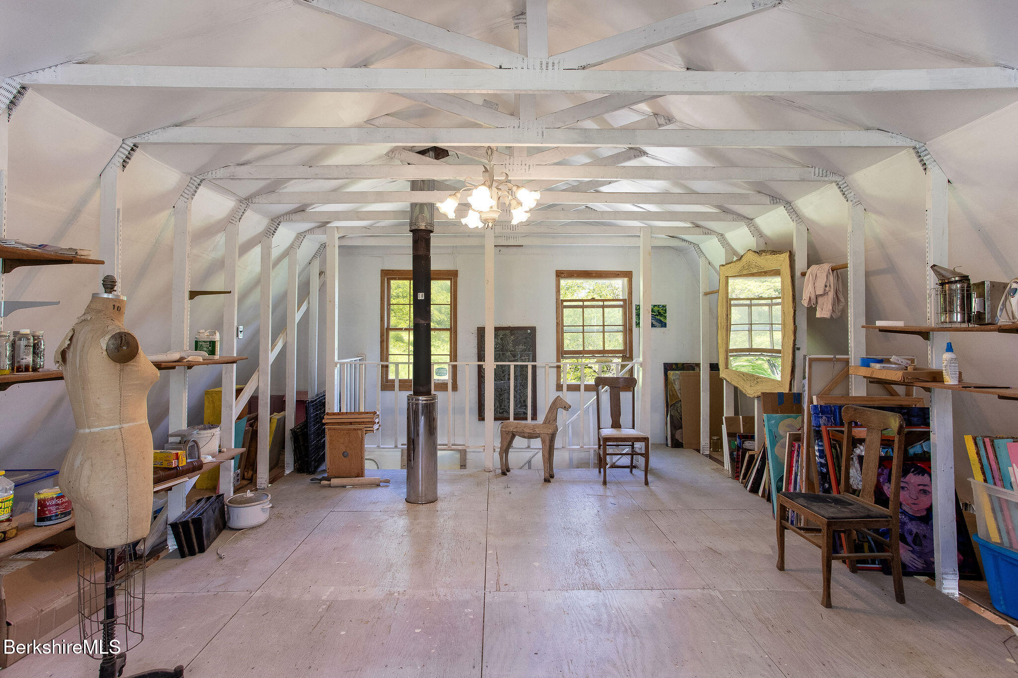 95 Town Hill Road Middlefield, MA 01235 - Photo 41 of 58 0041-barn-second-floor
