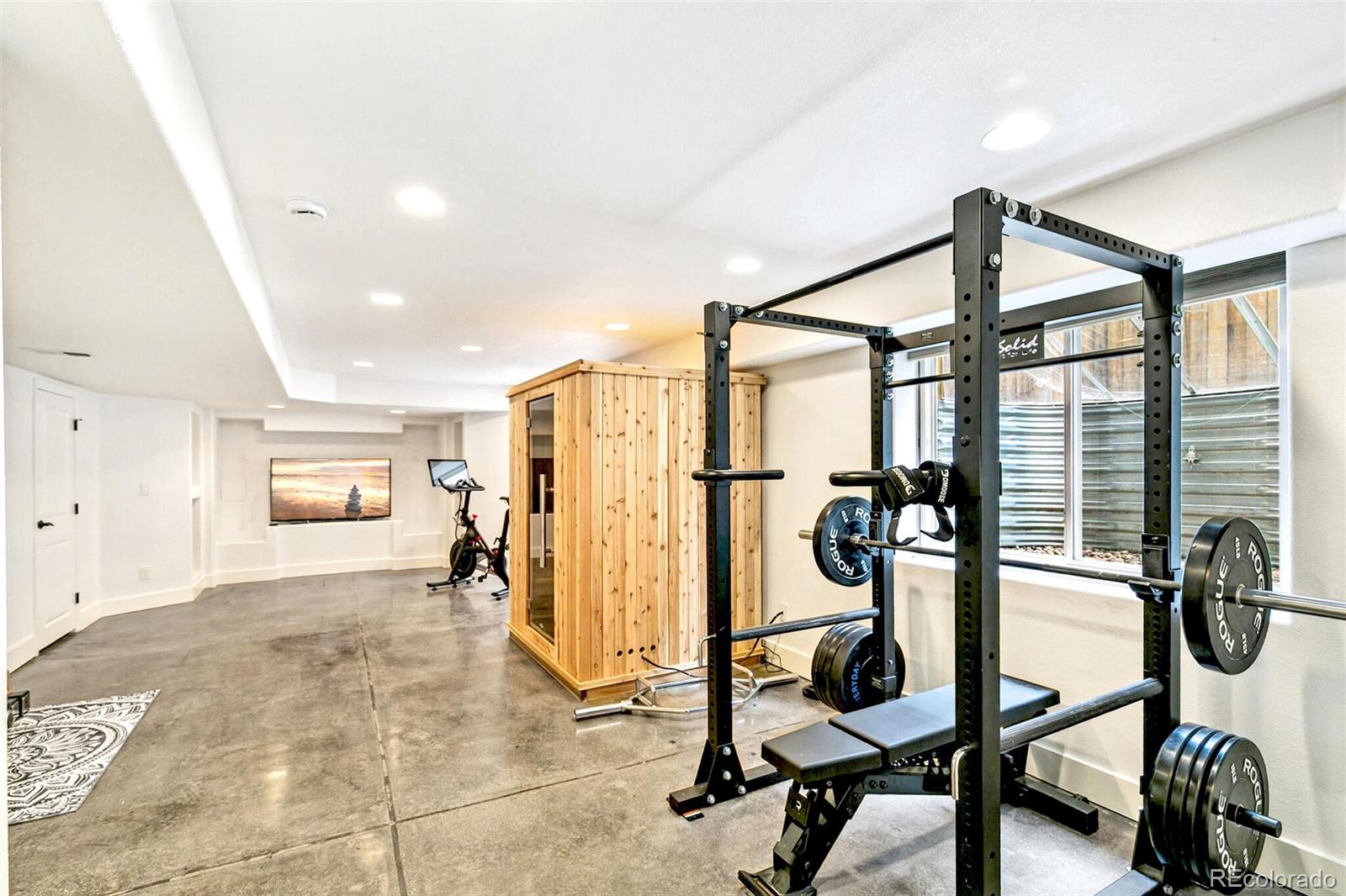 4530 Quitman Street Denver, CO 80212 - Photo 40 of 50 a view of a room with gym equipment