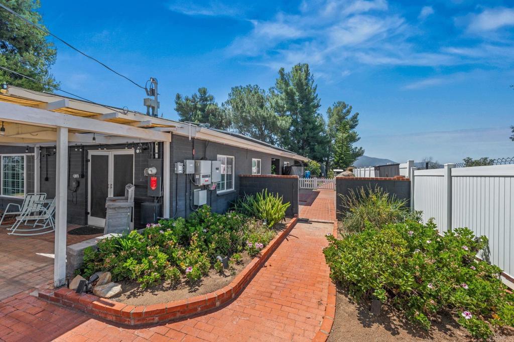 1308 Sundale Road El Cajon, CA 92019 - Photo 45 of 70 a view of a garden with pathway