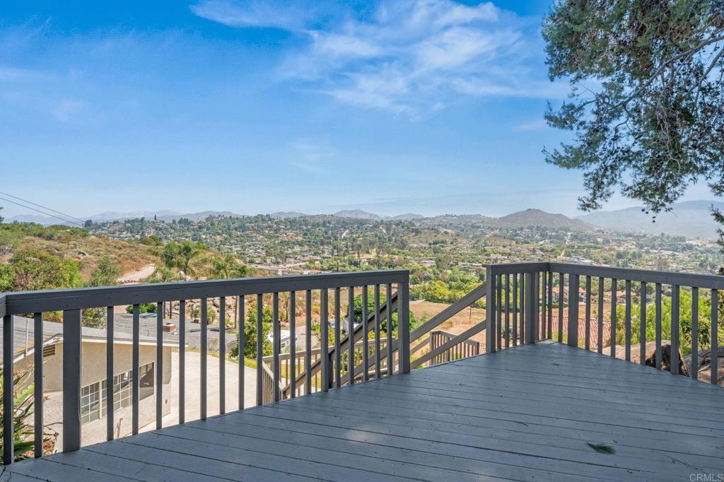 1308 Sundale Road El Cajon, CA 92019 - Photo 58 of 70 a balcony with wooden floor and city view