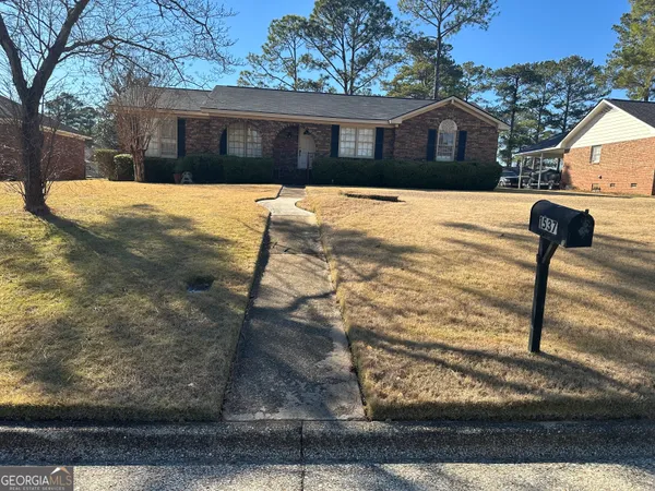 a street view along with residential houses