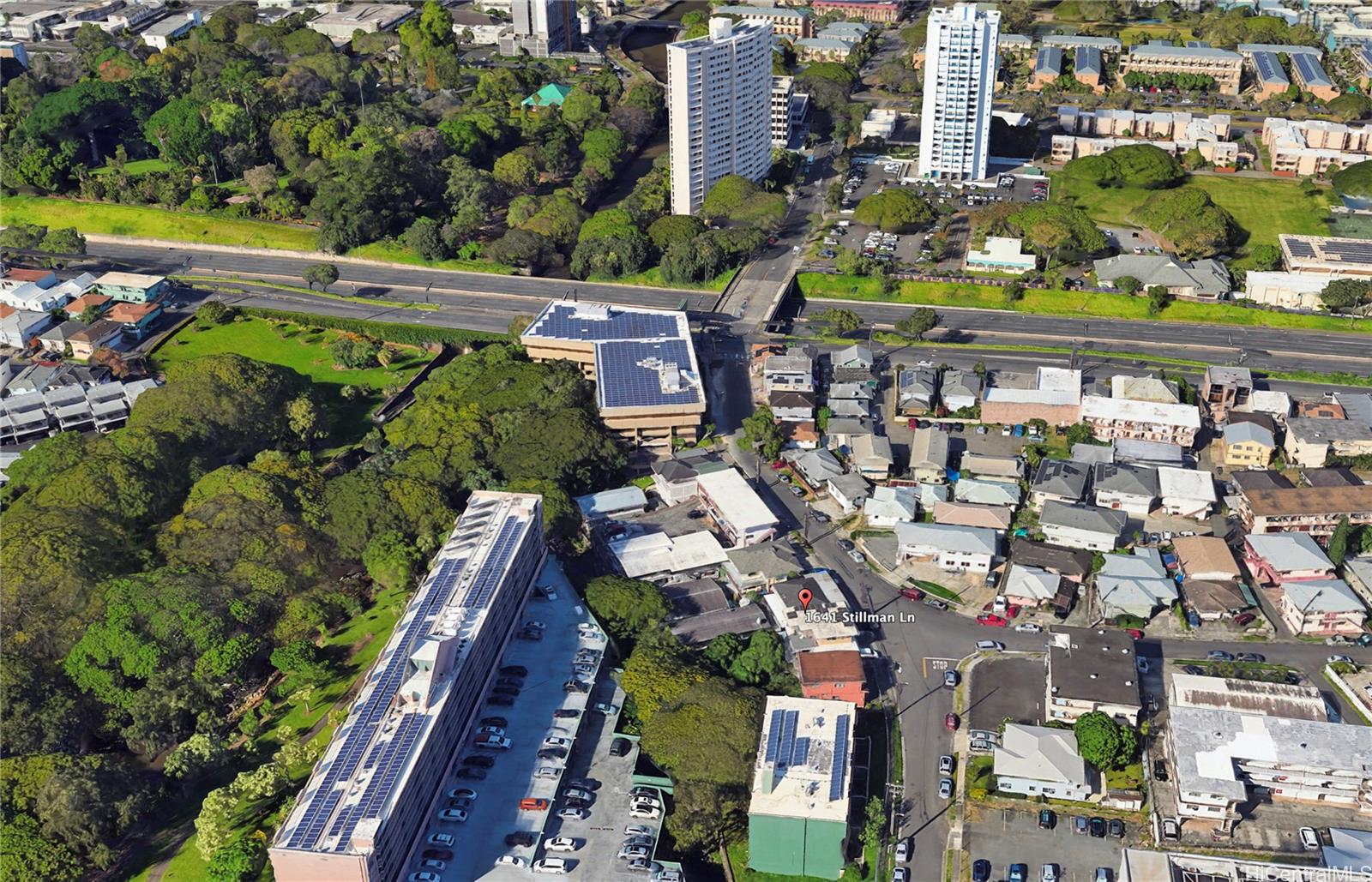 1641 Stillman Lane Honolulu, HI 96817 - Photo 20 of 25 an aerial view of a city