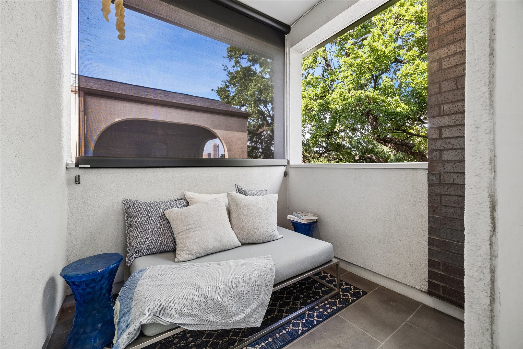 2014 Park Street Houston, TX 77019 - Photo 36 of 40 Wonderful balconyoff the study. A nice spot to take a breather.