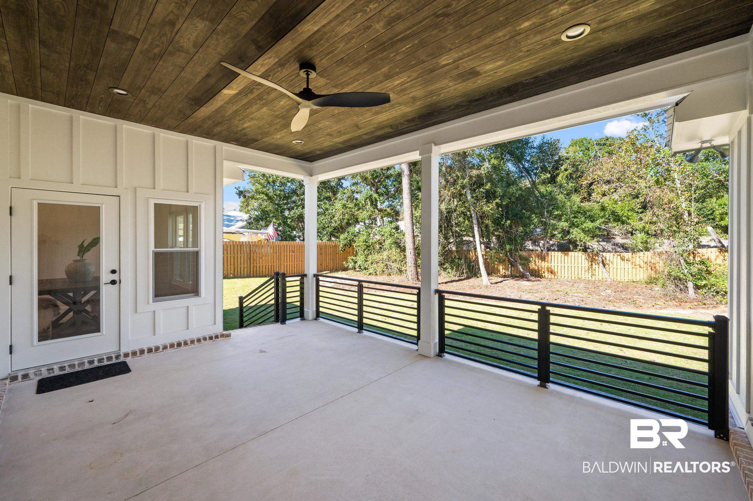 28889 Canal Road Orange Beach, AL 36561 - Photo 46 of 55 View of patio / terrace featuring ceiling fan