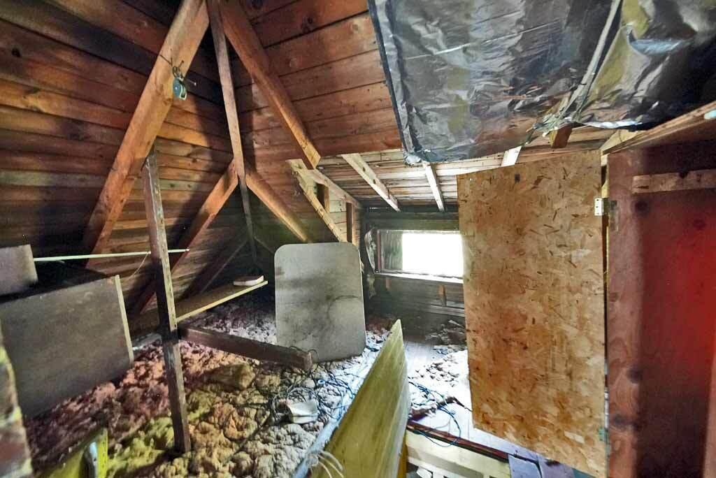 404 Calais Road Danforth, ME 04424 - Photo 38 of 40 attic-404-calais-rd-danfort