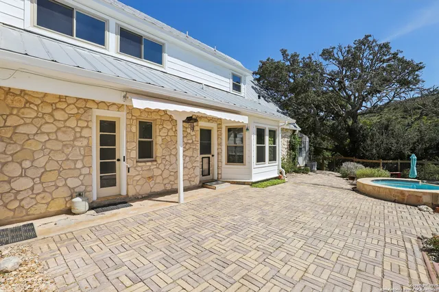 a view of front door