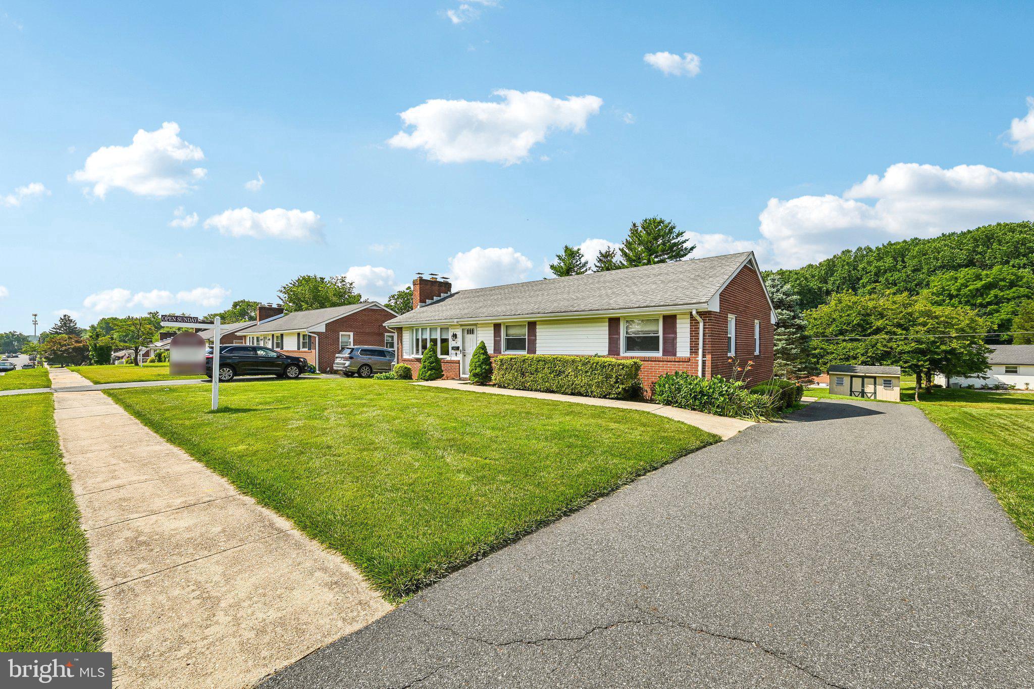 18 North Reed Street Bel Air, MD 21014 - Photo 3 of 40 Driveway to Patio