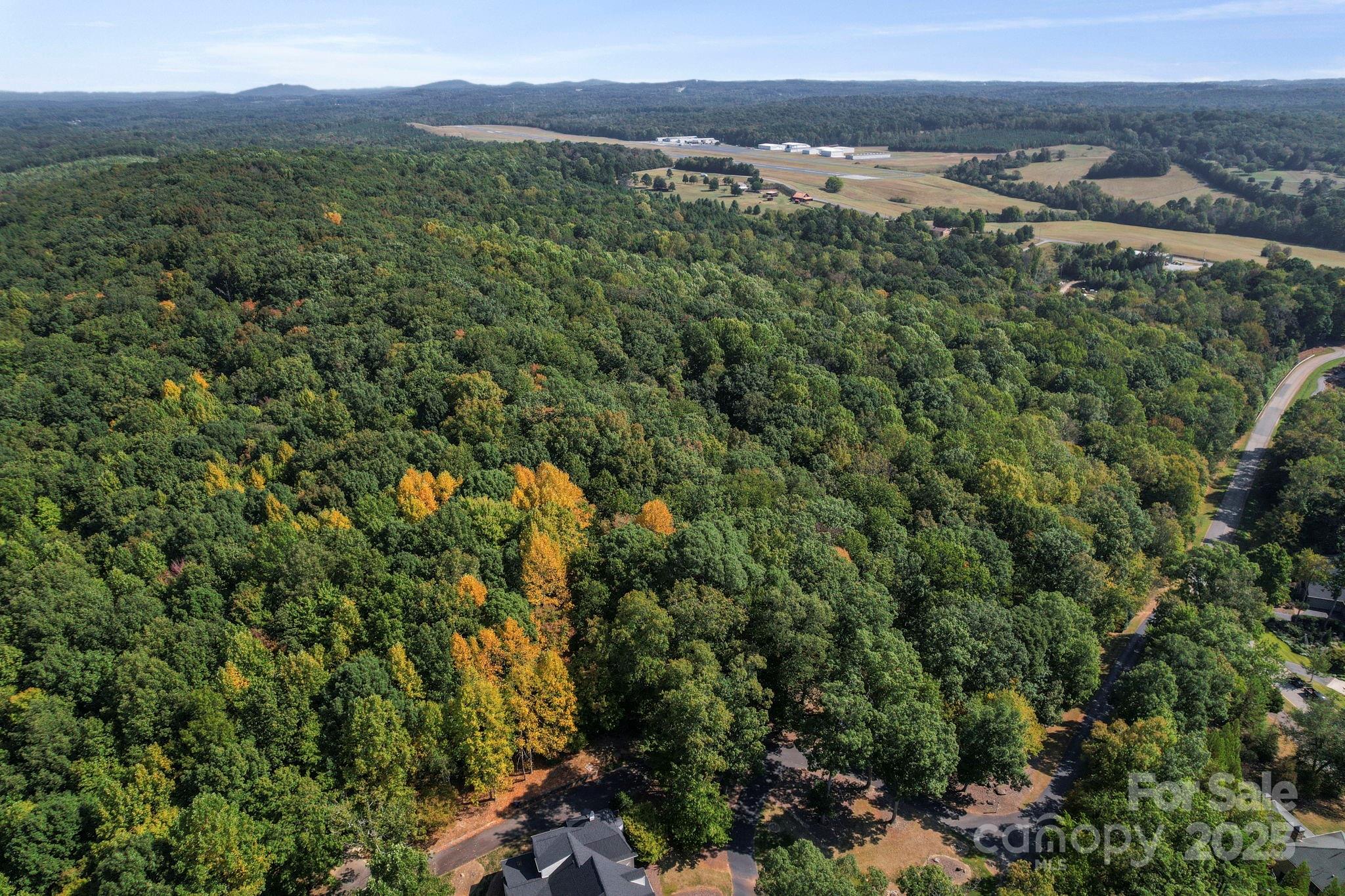 2272 Doul Mountain Road Asheboro, NC 27205 - Photo 20 of 27 an aerial view of a houses with a lush green hillside
