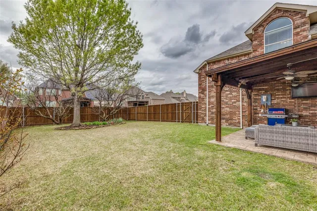 a outdoor space with patio lots of furniture