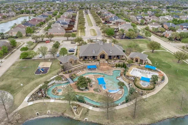 a view of a house with a park