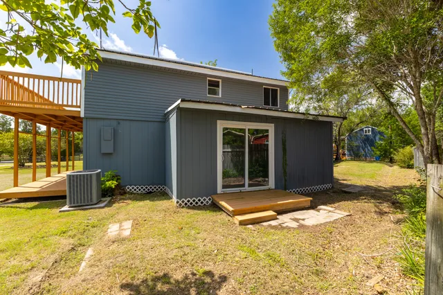 a view of a house with a outdoor space