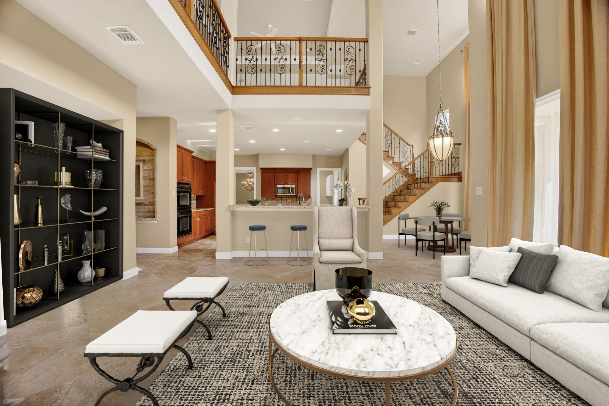 11511 Gallant Ridge Lane Houston, TX 77082 - Photo 11 of 49 a living room with furniture and a table