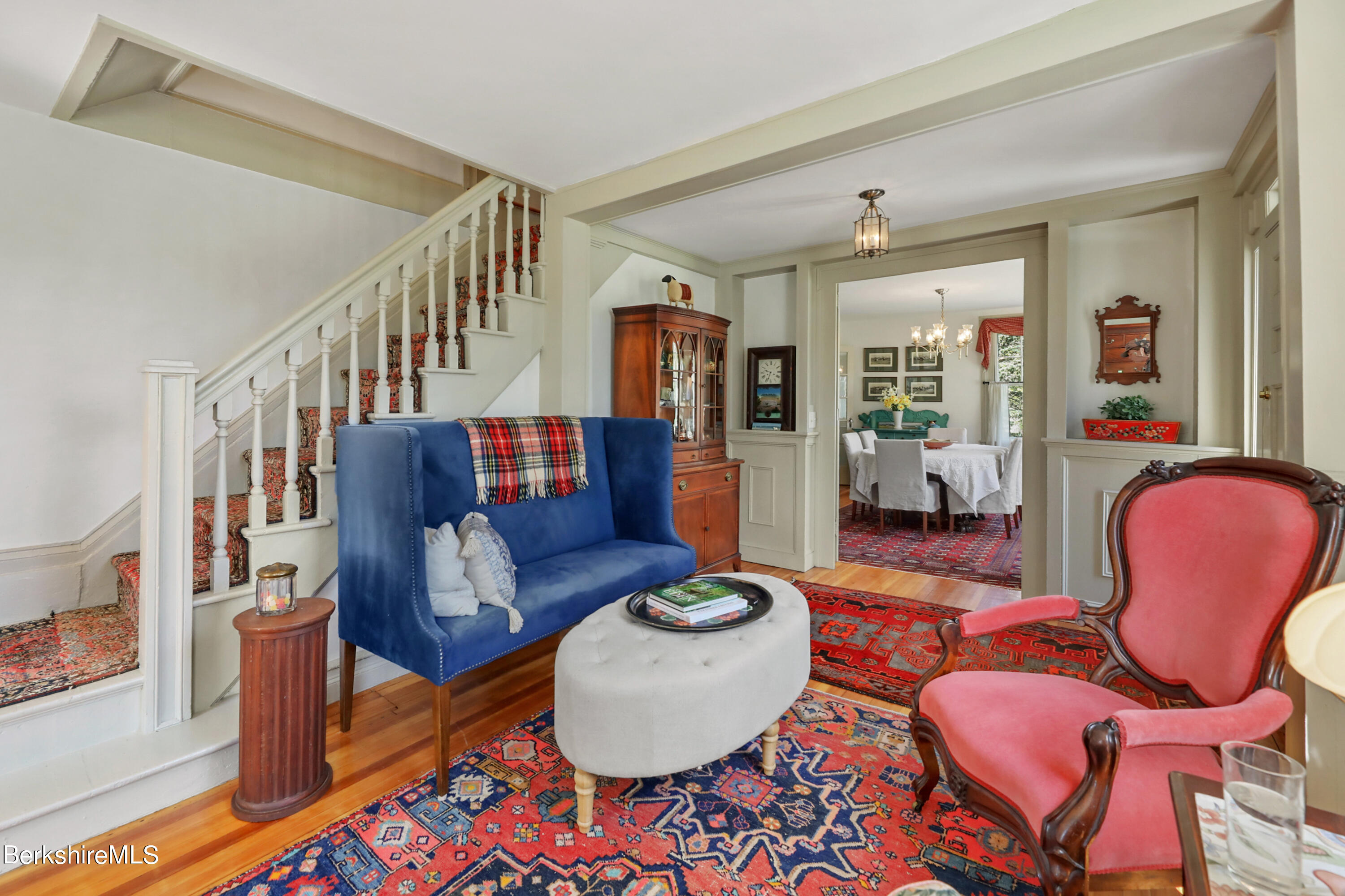 575 Sheffield Plain Sheffield, MA 01257 - Photo 13 of 42 a living room with furniture and wooden floor