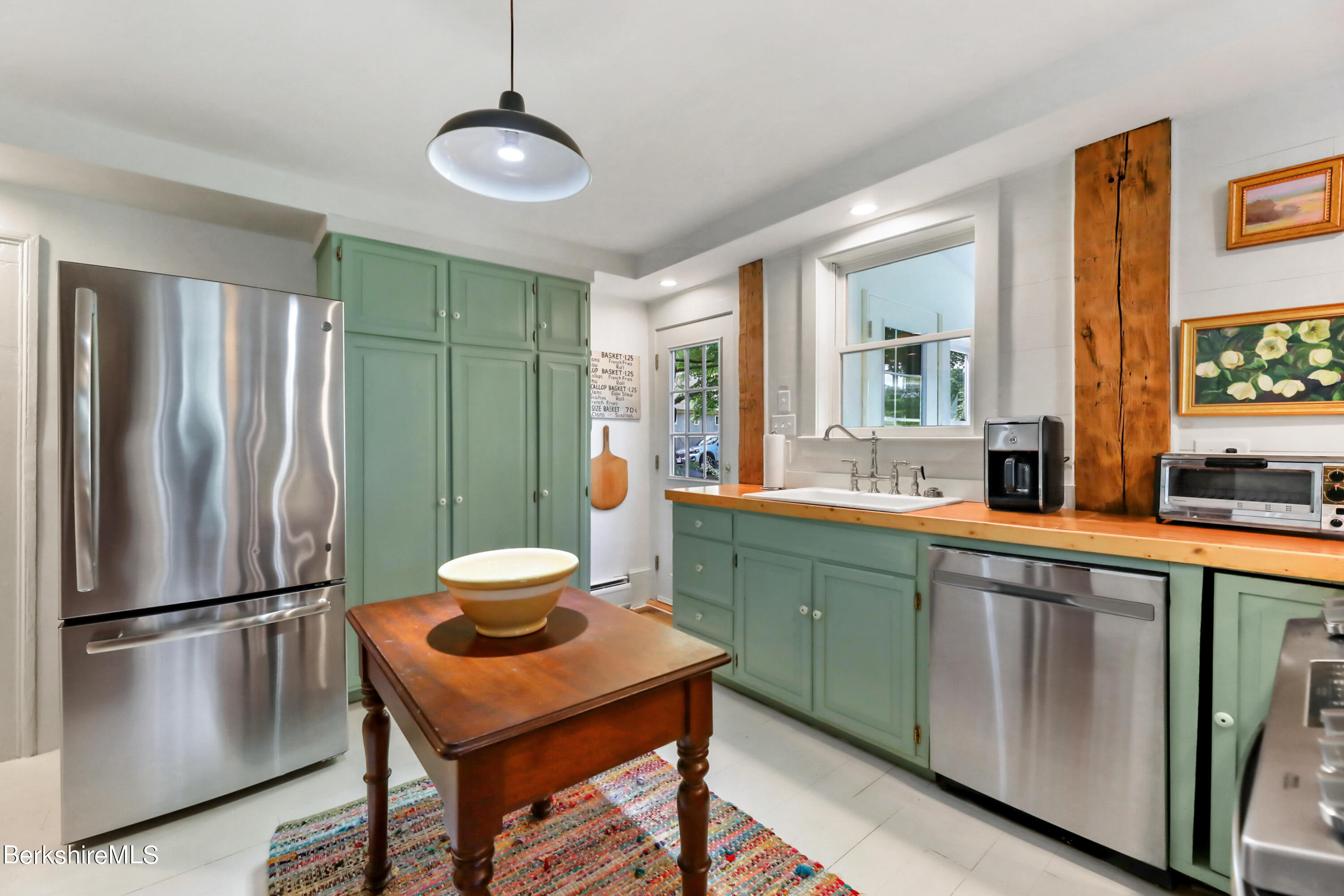 575 Sheffield Plain Sheffield, MA 01257 - Photo 7 of 42 a kitchen with stainless steel appliances granite countertop a refrigerator a sink dishwasher a stove and a refrigerator