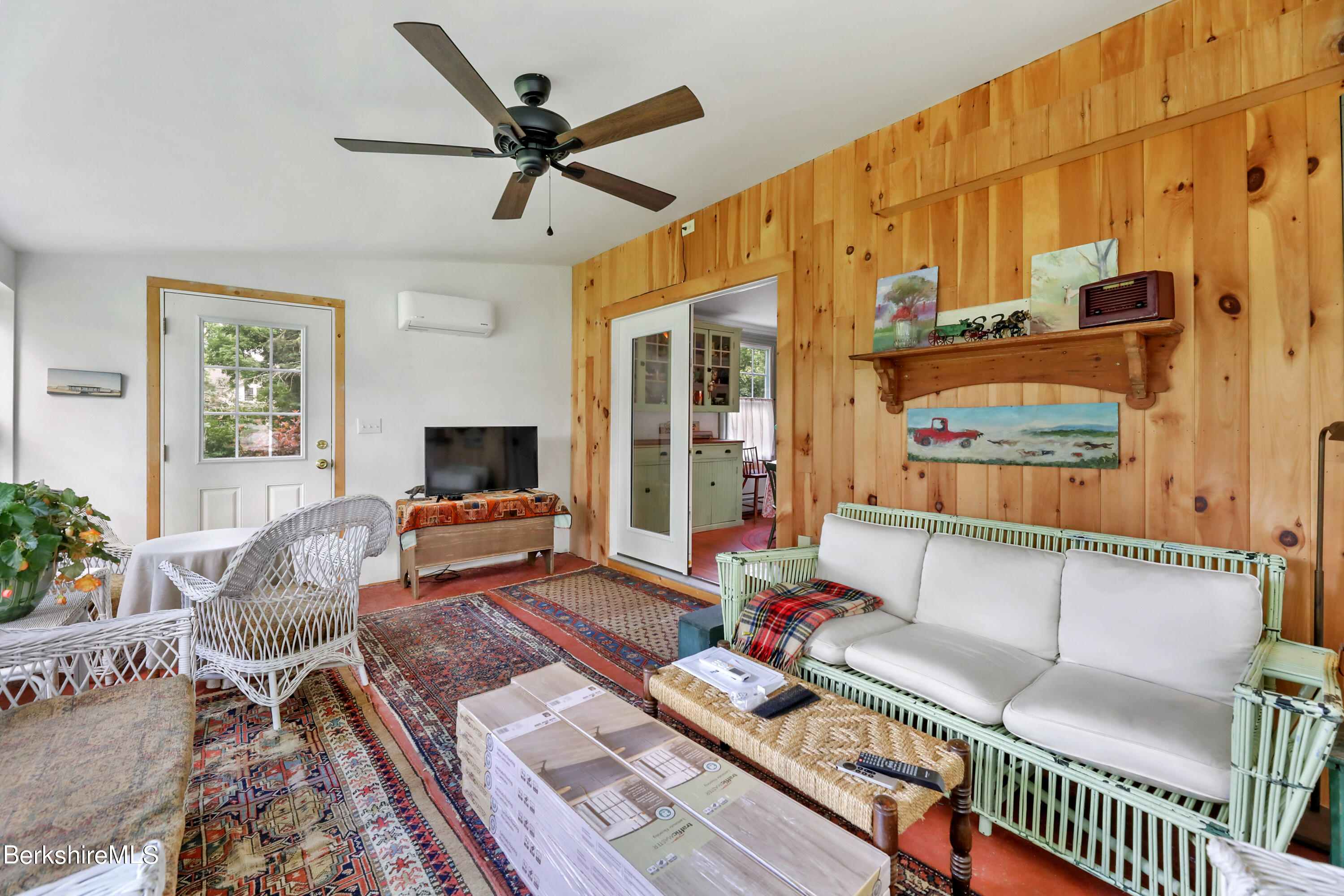 575 Sheffield Plain Sheffield, MA 01257 - Photo 10 of 42 a living room with furniture and a flat screen tv