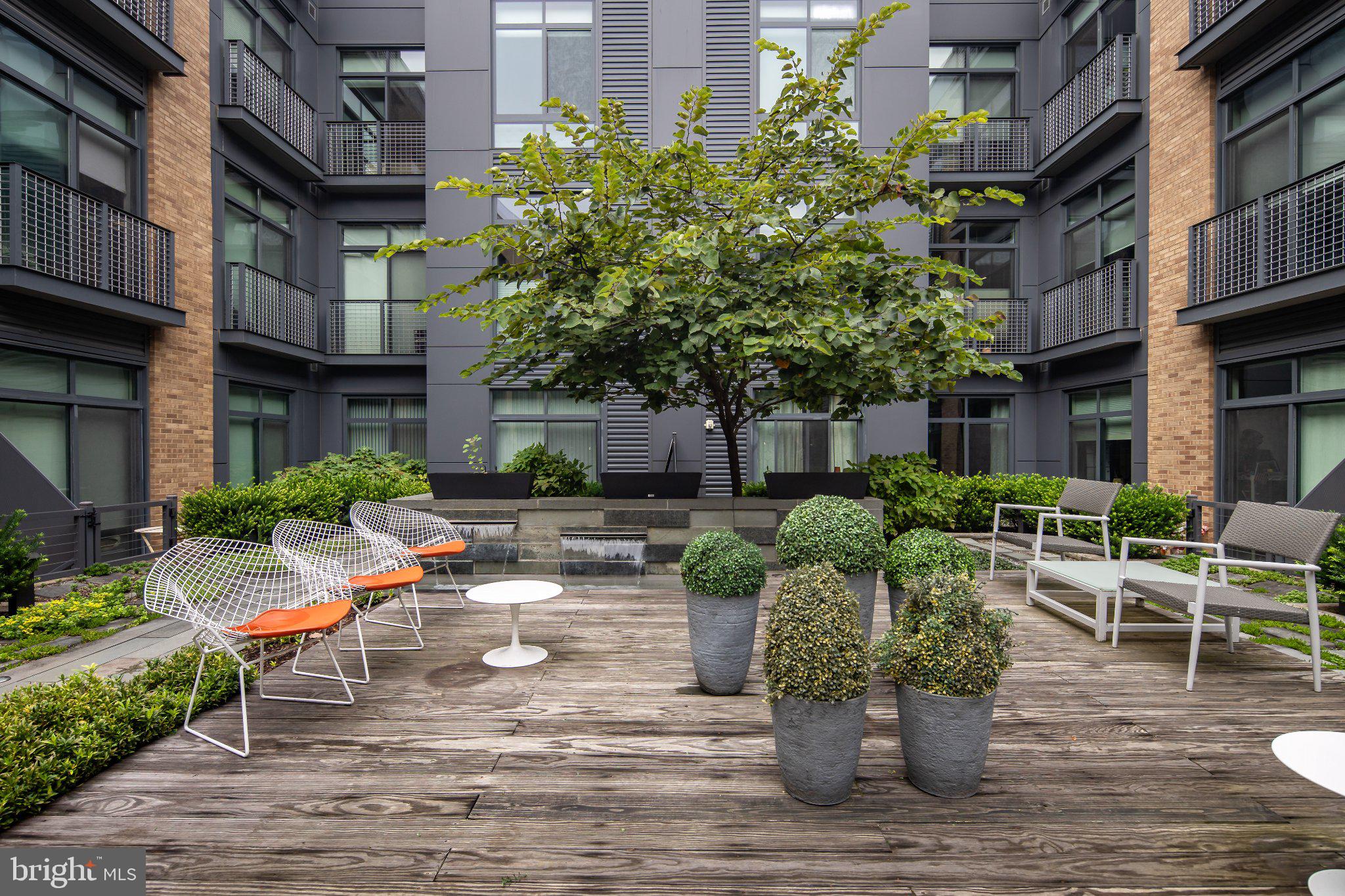 525 Southwest Water Street Southwest, Unit 404 Washington, DC 20024 - Photo 28 of 82 Urban oasis with lush greenery.