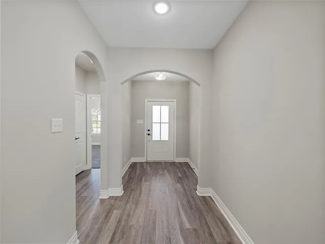 a view of livingroom with hardwood