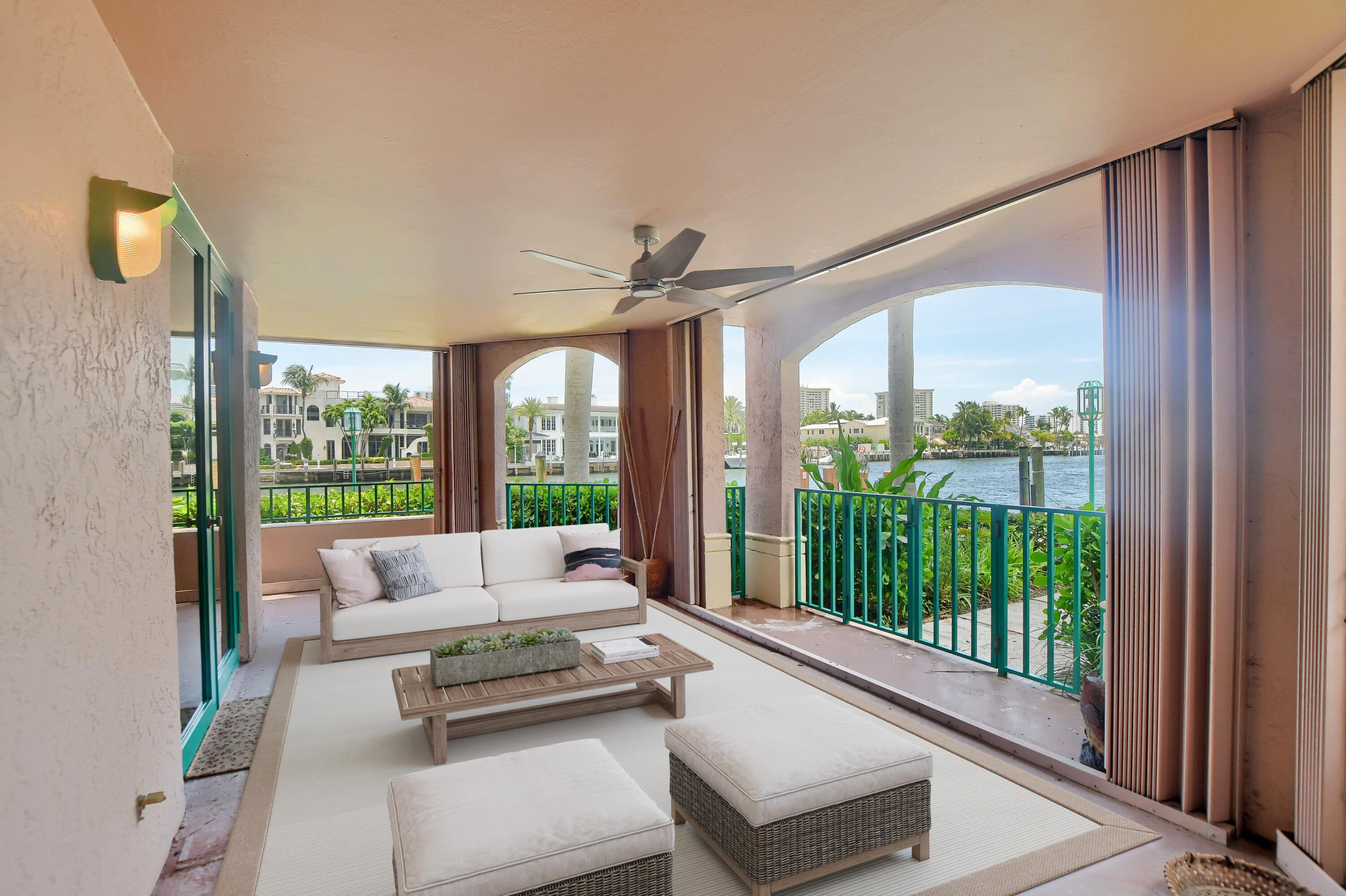 100 Southeast 5th Avenue, Unit 101 Boca Raton, FL 33432 - Photo 12 of 50 Staged Terrace