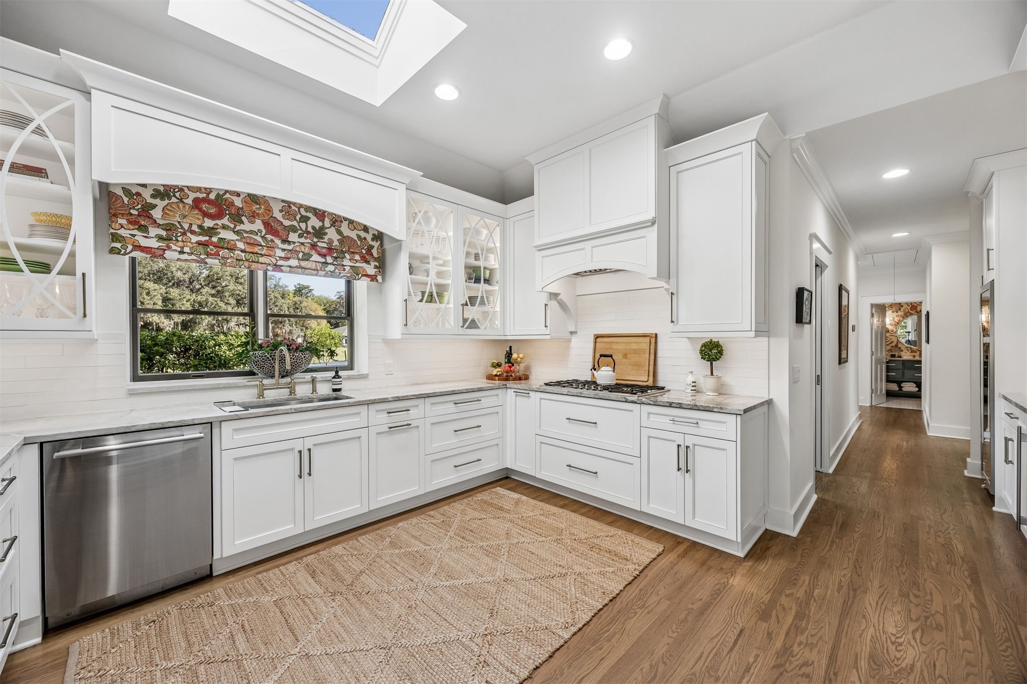 11 Red Maple Road Fernandina Beach, FL 32034 - Photo 14 of 70 a large kitchen with stainless steel appliances lots of counter space and wooden floor