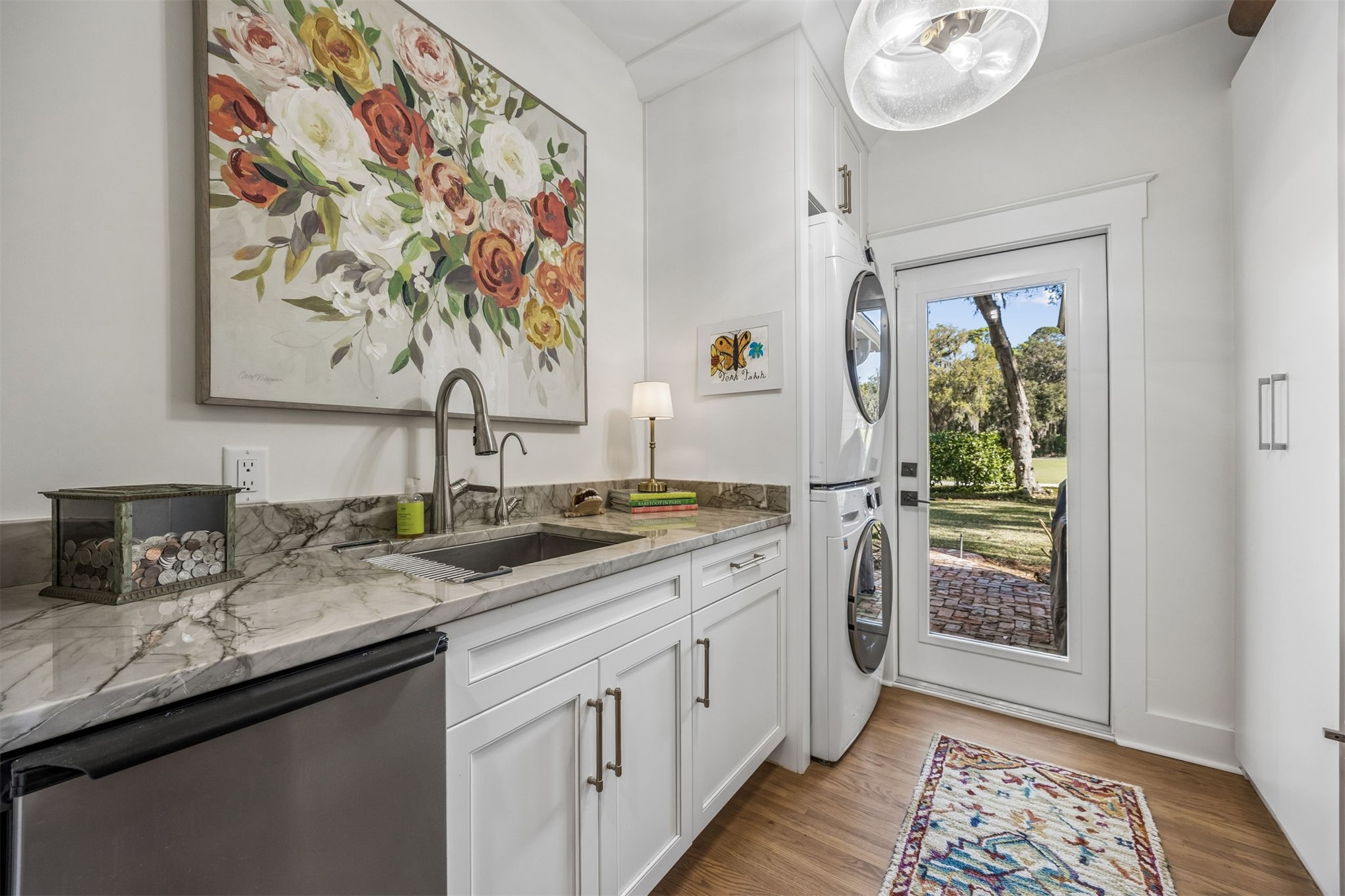 11 Red Maple Road Fernandina Beach, FL 32034 - Photo 17 of 70 a bathroom with a granite countertop sink and a window