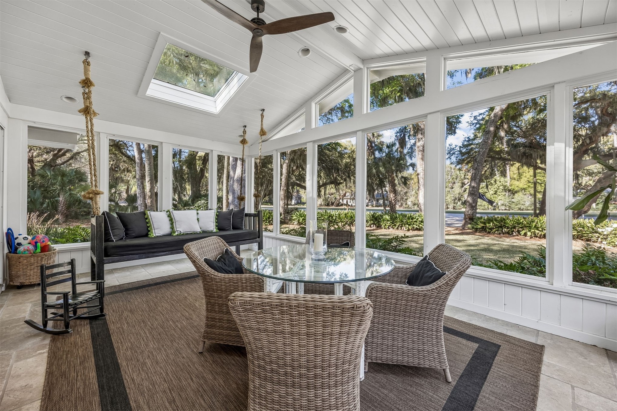 11 Red Maple Road Fernandina Beach, FL 32034 - Photo 32 of 70 a dining room with furniture a chandelier and wooden floor