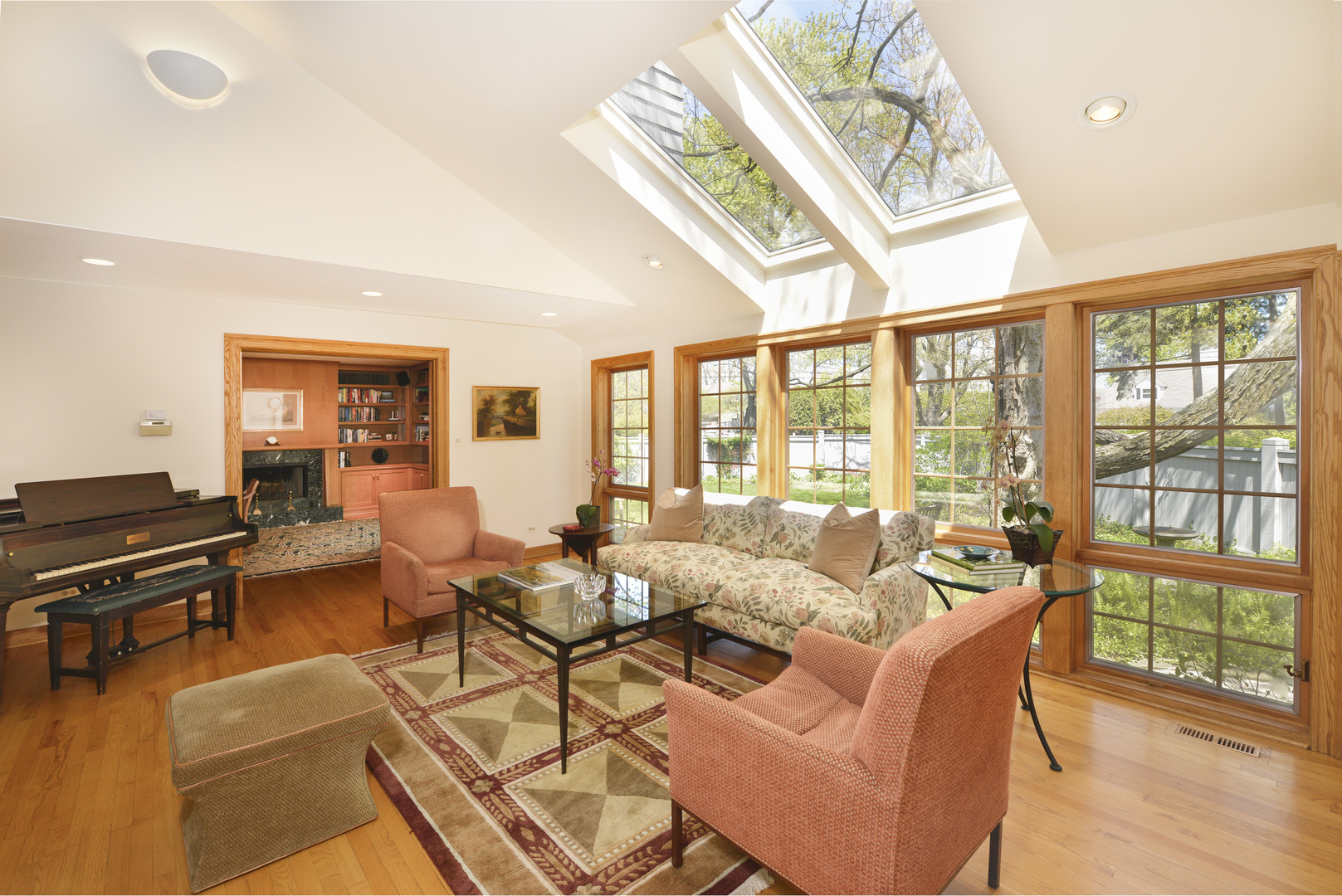 349 Sheridan Road Winnetka, IL 60093 - Photo 37 of 65 a living room with furniture and a large window
