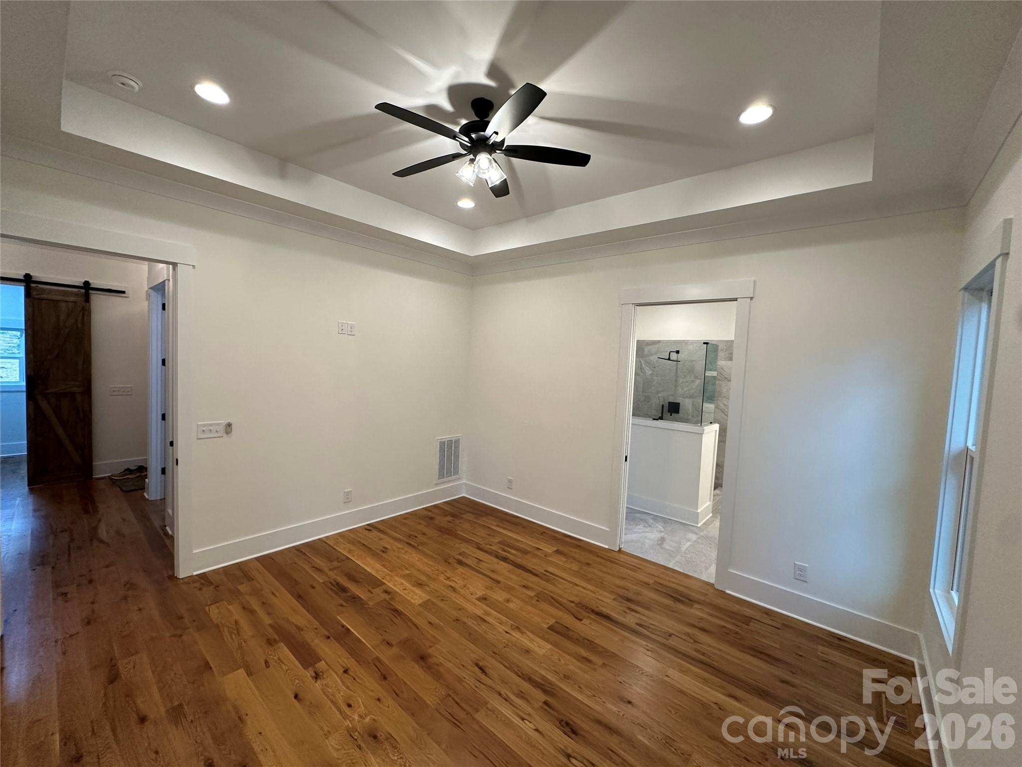 0 White Oaks Road, Unit 1 Mooresville, NC 28115 - Photo 13 of 27 a view of empty room with wooden floor