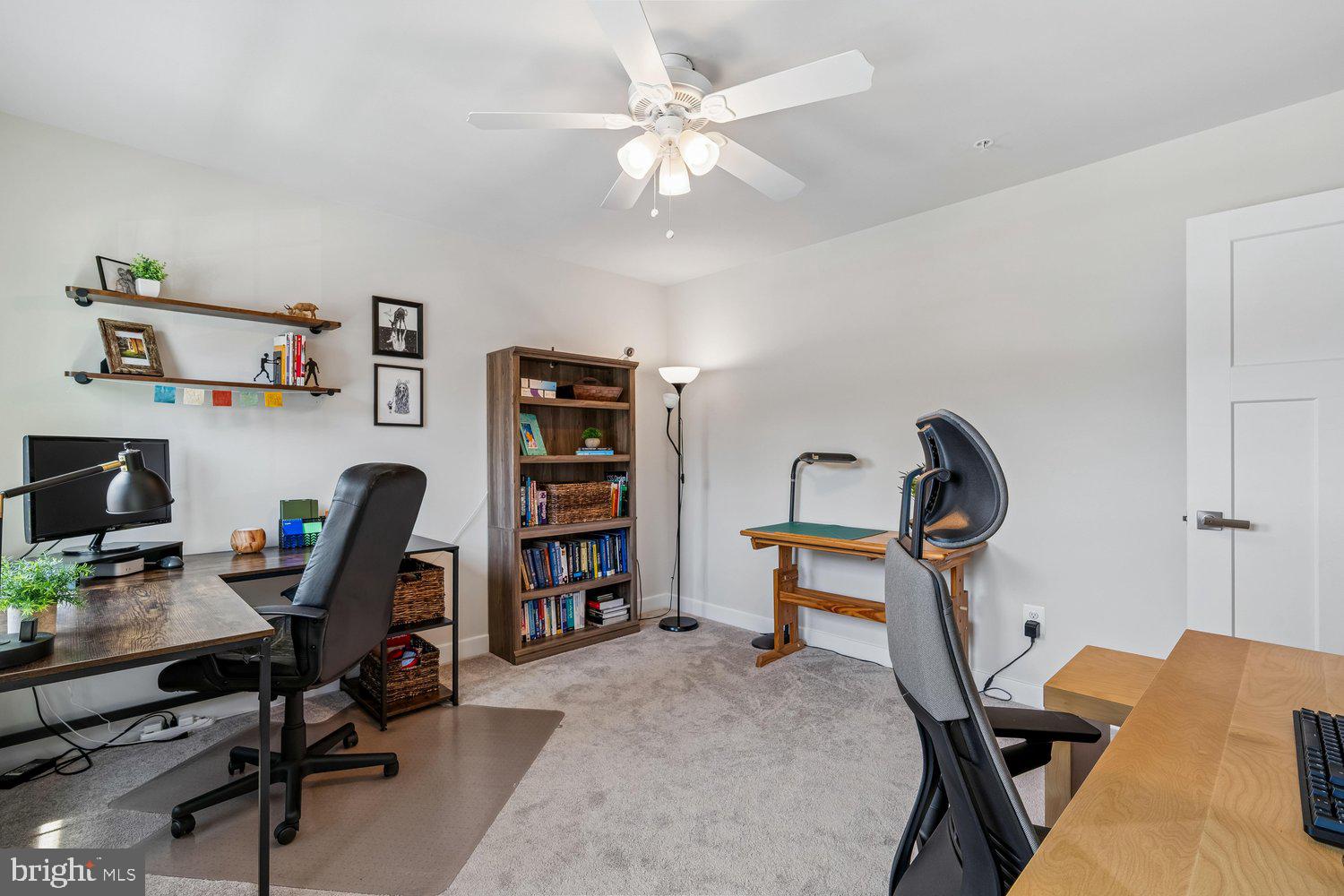 1275 Upper Patuxent Ridge Road Odenton, MD 21113 - Photo 54 of 107 CEILING FAN W/ LIGHTS, NEUTRAL CARPETING, & CLOSET