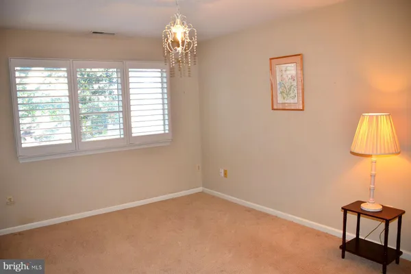 a view of livingroom with a window