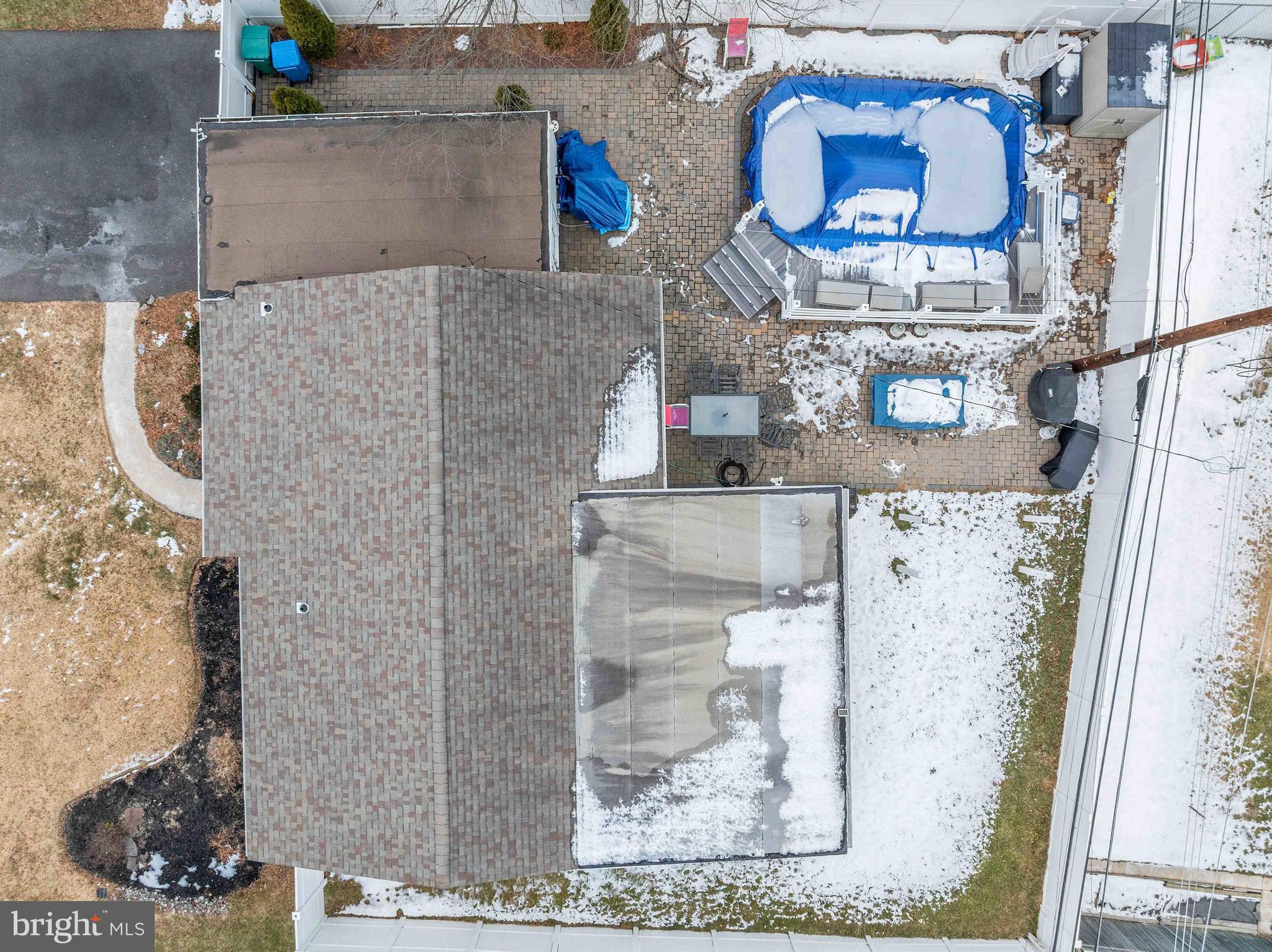 137 Idlewild Road Levittown, PA 19057 - Photo 33 of 34 a bathroom with a granite countertop shower a mirror and a sink