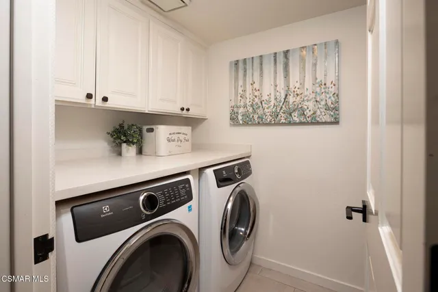 a view of a backyard with swimming pool
