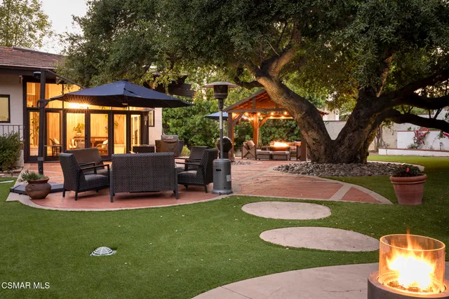 a view of outdoor space with garden view