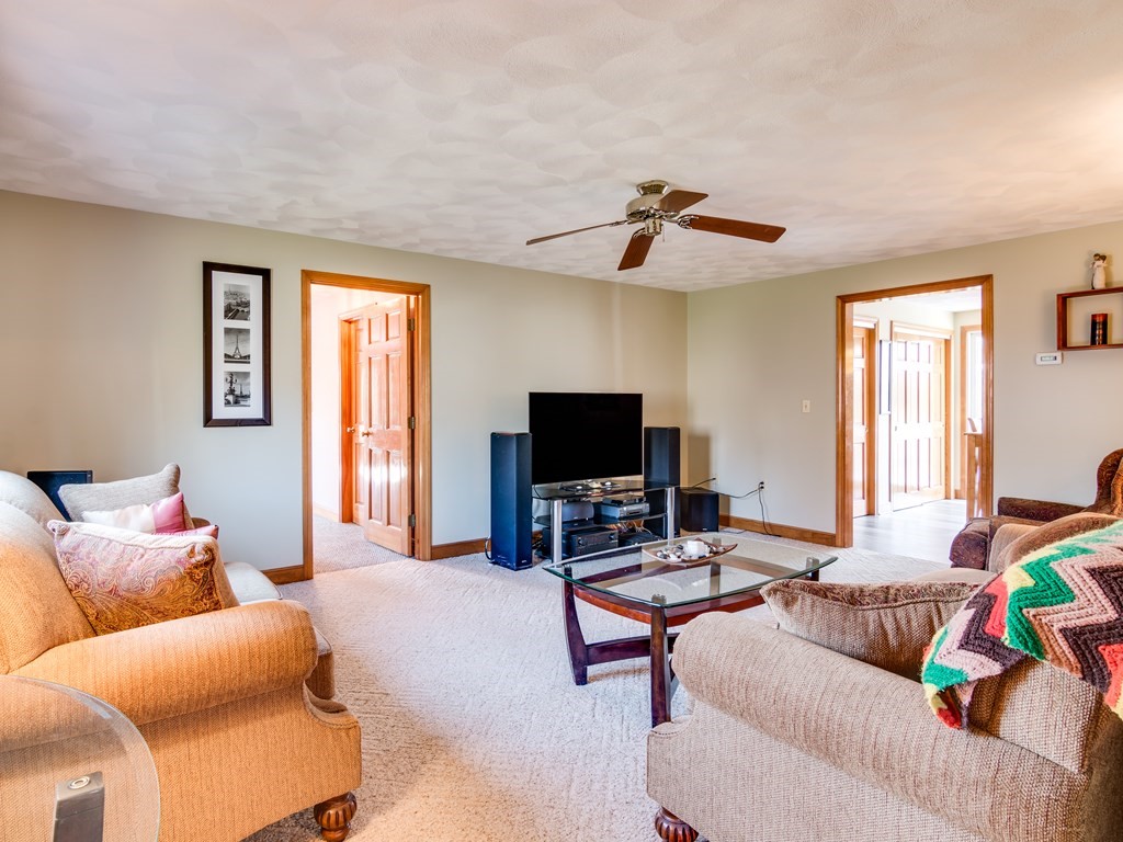 7 Old Town Road Beverly, MA 01915 - Photo 18 of 35 a living room with furniture and a flat screen tv