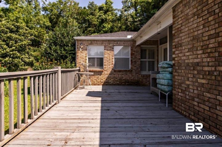 12 Stonebridge Court Mobile, AL 36608 - Photo 26 of 38 View of wooden deck