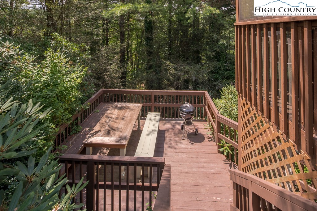166 Mountain Ivy Lane Boone, NC 28607 - Photo 19 of 23 a view of balcony with wooden floor