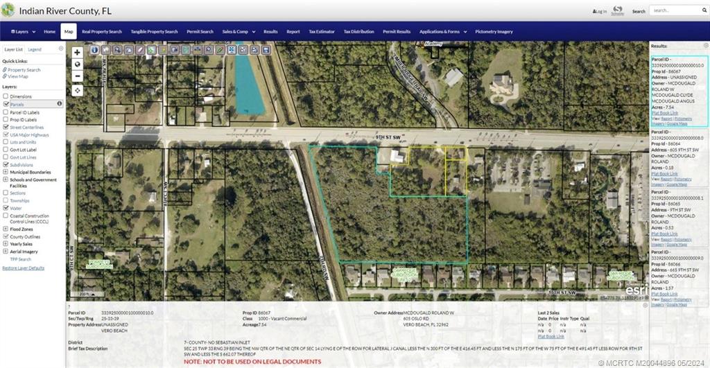 605 9th Street Southwest Vero Beach, FL 32962 - Photo 2 of 5 a view of a with a book and a lake