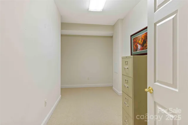 a view of front door