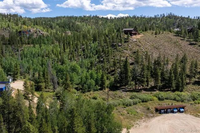 a view of a city from a balcony
