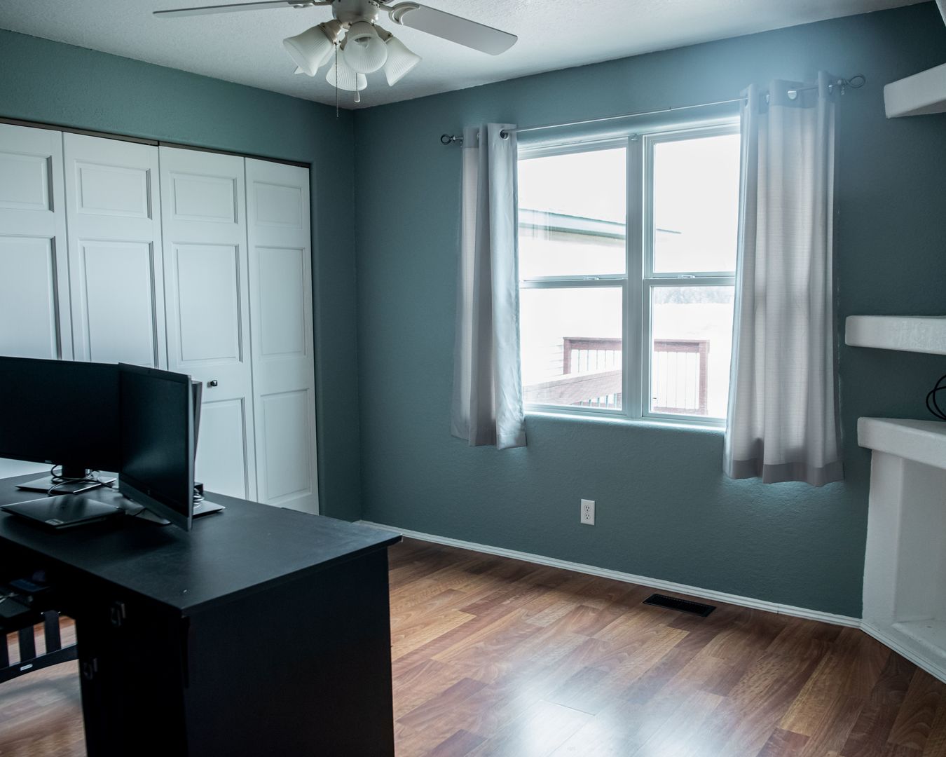 20532 Pilgrim Road Chadwick, IL 61014 - Photo 27 of 54 a view of a workspace with furniture and a window