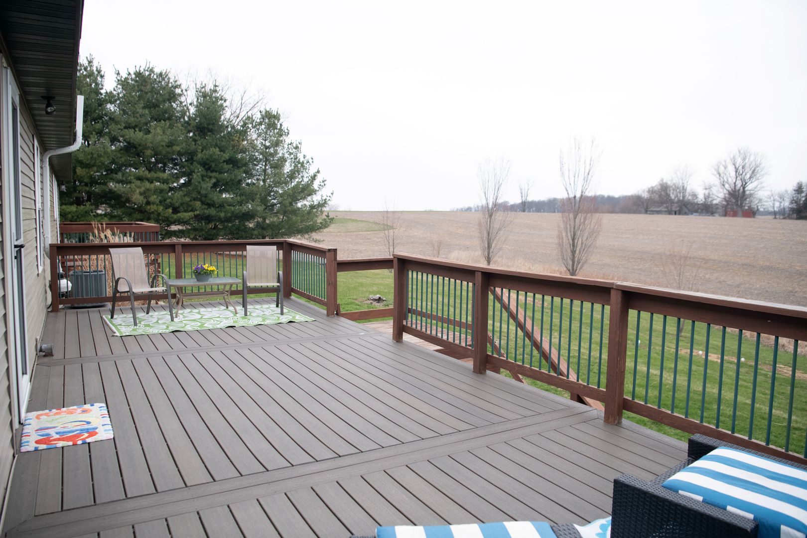 20532 Pilgrim Road Chadwick, IL 61014 - Photo 7 of 54 a view of deck with patio