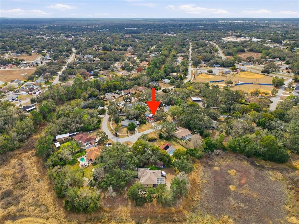 8398 Begonia Street Spring Hill, FL 34608 - Photo 28 of 32 an aerial view of multiple house