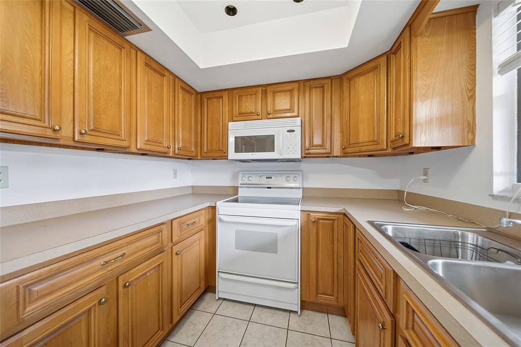 8398 Begonia Street Spring Hill, FL 34608 - Photo 9 of 32 a kitchen with a sink and cabinets