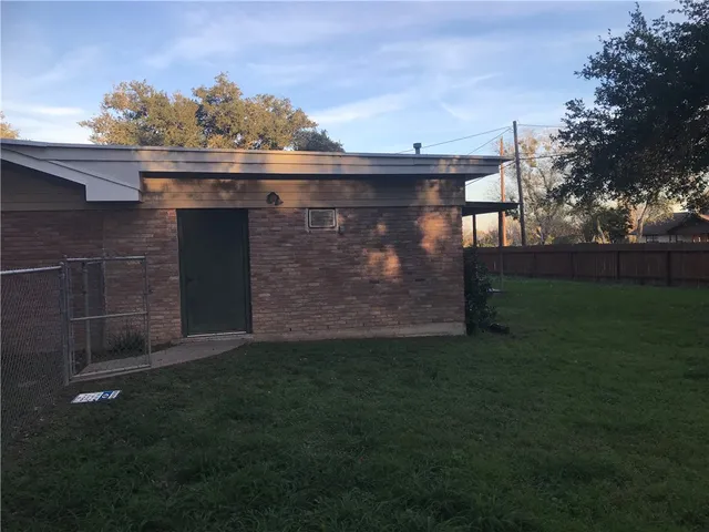 a view of outdoor space and yard