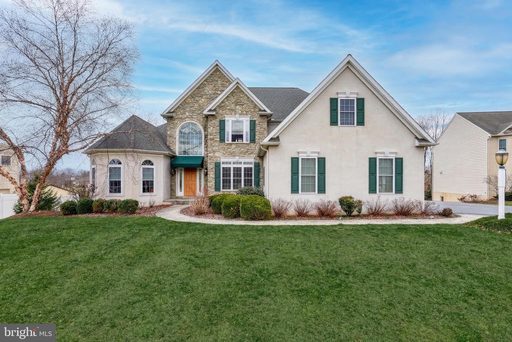 395 Ecker Drive Lititz, PA 17543 - Photo 2 of 93 Spacious front yard with attractive landscaping