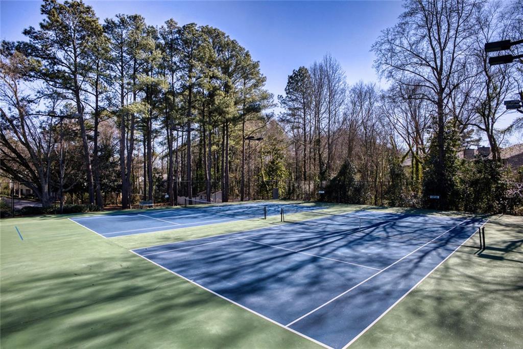 32 Springhedge Ct Street Smyrna, GA 30080 - Photo 24 of 29 a view of a tennis court