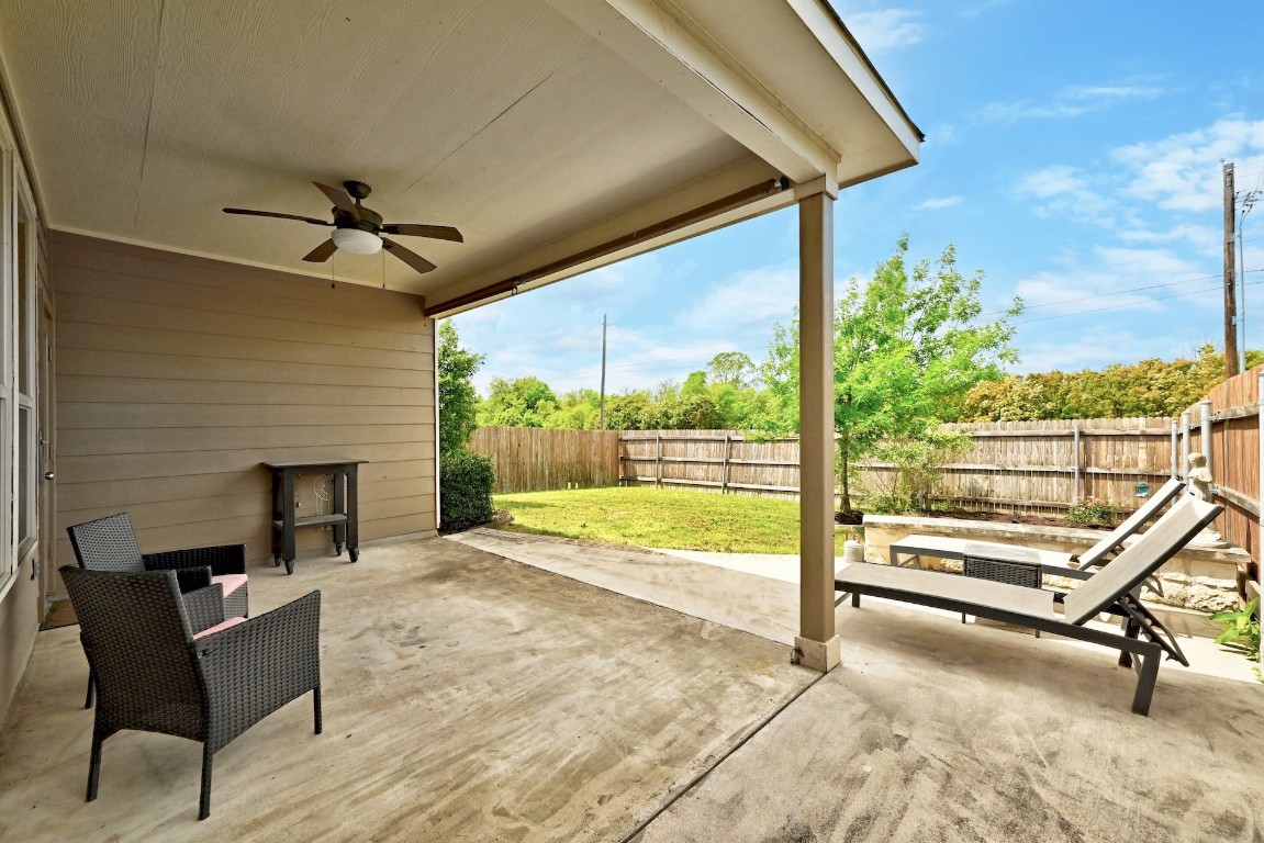 10104 Wading Pool Path Austin, TX 78748 - Photo 10 of 25 a view of a chairs and table in the patio