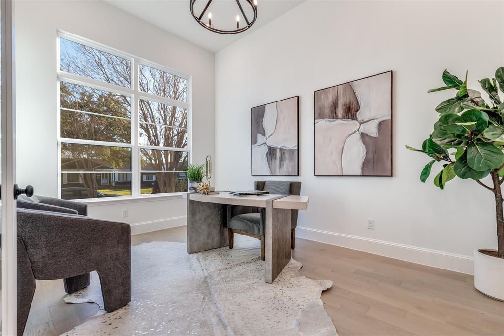 3849 Hawick Lane Dallas, TX 75220 - Photo 2 of 18 Spacious home office with amazing natural light