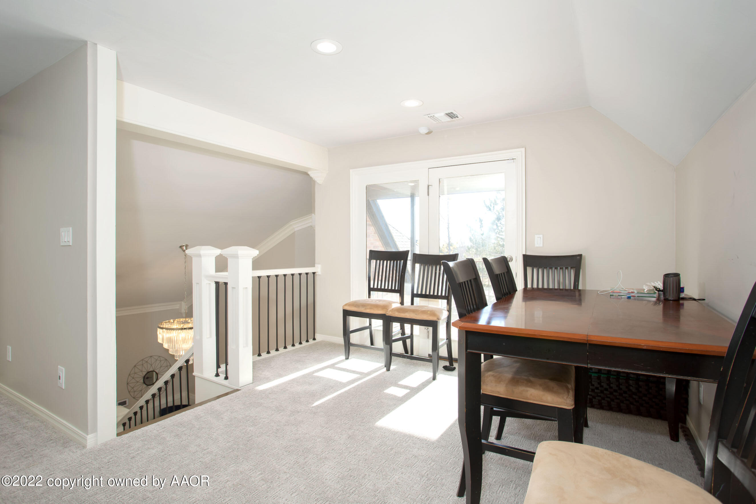 9101 Blackhawk Road Amarillo, TX 79119 - Photo 39 of 73 a view of a dining room with furniture and a window