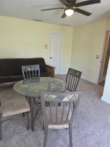 a view of table and chair